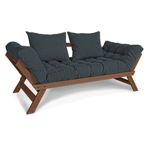 Schlafsofa Allegro WoodMan Buche Walnuss Graphit WUA-00538 small 0