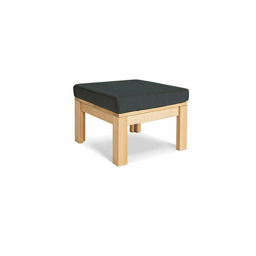 Prüfen Sitzpouf WoodMan Mexico Buchenholz Graphit 38x51x51 cm WUA-00851