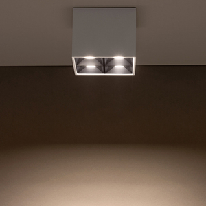Weißes quadratisches Downlight MIDI LED 16W 3000K - 10047 Nowodvorski small 1