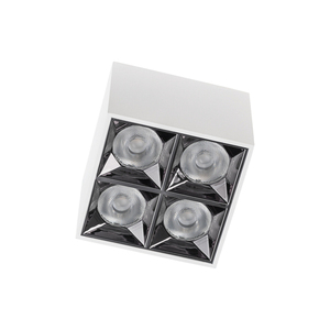 Weißes quadratisches Downlight MIDI LED 16W 3000K - 10047 Nowodvorski small 0