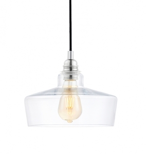 Pendelleuchte vierflammig LONGIS Chrom, Schiene 115 cm, 4 verschiedene Glasschirme, E27, KASPA small 3