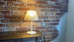 SMART Nachtlampe für Neugeborenenzimmer LEN weißer Lampenschirm Naturleinen small 5