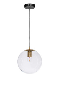 Muna Deckenpendellampe 1er Set transparent Edelstahl 0 Muna Deckenpendellampe 1er Set transparent Edelstahl small 0