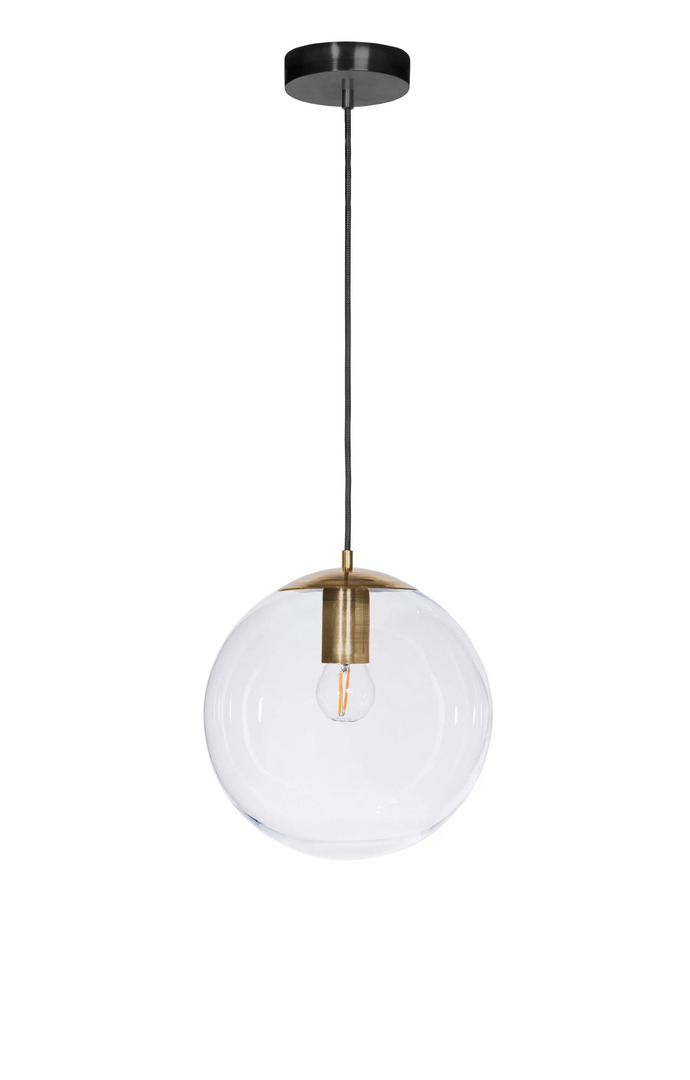 Muna Deckenpendelleuchte 1er Set transparent
