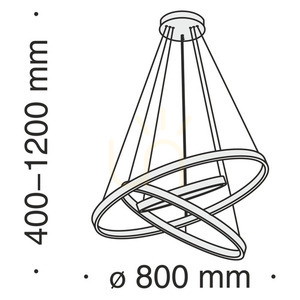 RIM Pendelleuchte MOD058PL-L100BS4K Maytoni small 8