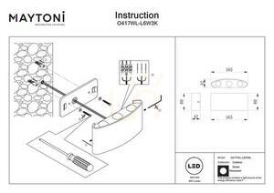 STRATO Wandleuchte O417WL-L6W3K IP54 Maytoni small 6
