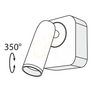 Weiße LED-Wandleuchte Maytoni Mirax C039WL-L3W3K 3 W 3000 K small 12