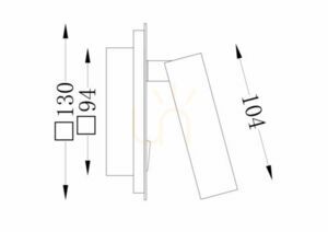 Wandleuchte IOS 176 C175-WL-01-6W-MG Maytoni small 11