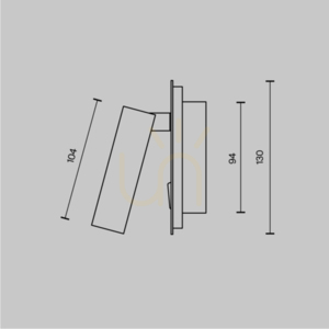 Wandleuchte IOS 176 C175-WL-01-6W-MG Maytoni small 12