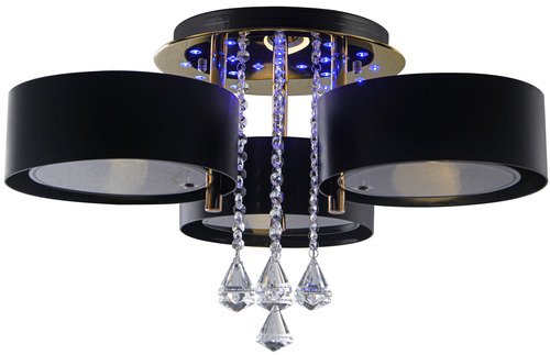 Prüfen ANTILA DRS8006/3 Plafond E27 3-flammig 22xLED GOLD SCHWARZ