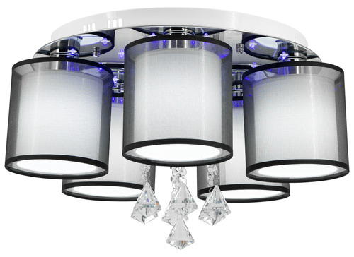 Prüfen BELLA DRS8007/5 plafond E14 5 Lampen. 30xLED