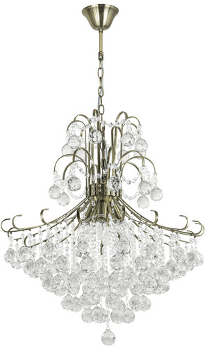 Prüfen BARCELONA 6245/6 6-flammige Leuchte e14 Messing 21qg
