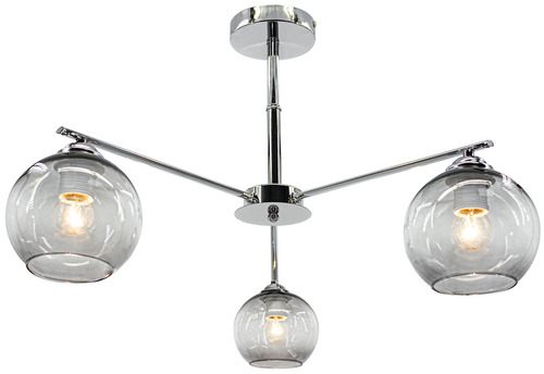 Prüfen NEAPOL Lampe 1859/3 Leuchte 3Light E27 Chrom 8C