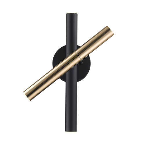 Prüfen Wandleuchte Zuma Line Loya Czarno gold/Black French Gold (W0461)