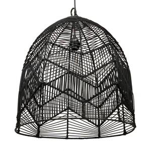 Einzelne Hängeleuchte - The Bala L, E27, Rattan small 1