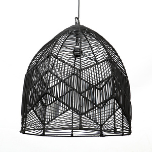 Einzelne Hängeleuchte - The Bala L, E27, Rattan small 2