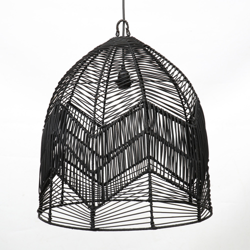 Prüfen Einzelne Hängeleuchte - The Bala L, E27, Rattan