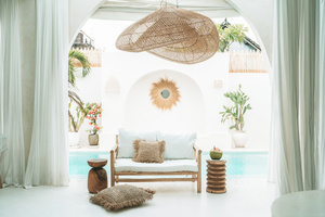 Geflochtene Wolkenlampe - The Cloud XXL, E27, Rattan small 1