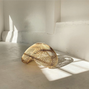 Geflochtene Wolkenlampe - The Cloud XXL, E27, Rattan small 6