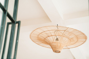Hut Pendelleuchte - The Sky Pendant XXL, E27, Rattan, Boho-Stil small 7