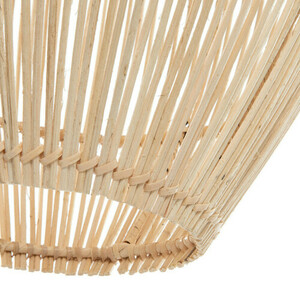 Die Zuri L Boho Lampe, E27, Rattan, Wohnzimmer Deckenleuchte small 4