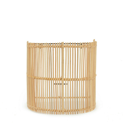 Prüfen Bazar Bizar Gigi S Wandleuchtenschirm aus Rattan, natur, 25 cm