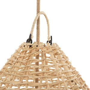 Hängelampenschirm Bazar Bizar The Elba L – Rattan natur, 45 × 90 cm small 5