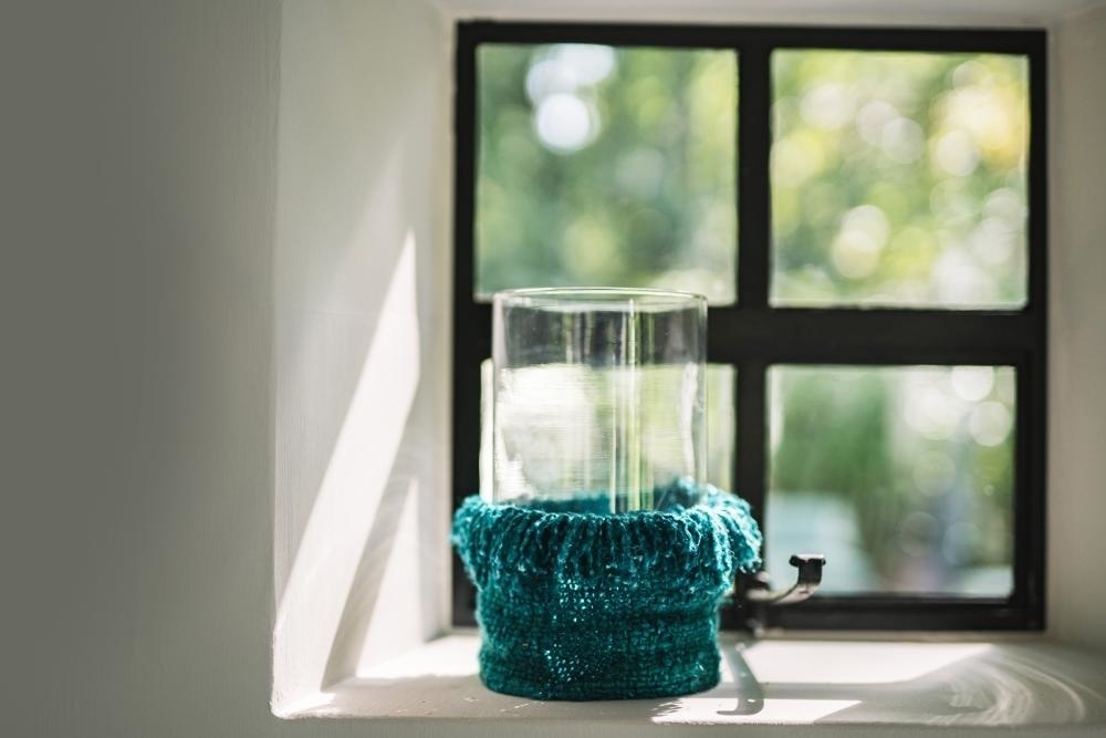 Aussicht Der Oh My Gee Kerzenständer - Aqua - XXL Der Oh My Gee Kerzenständer - Aqua - XXL