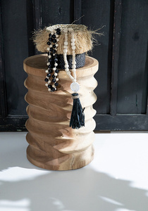 Die Canggu-Halskette - Natural Black small 4