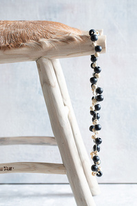 Die Canggu-Halskette - Natural Black small 6