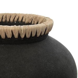 The Styly Vase - Schwarz Natur - L small 1