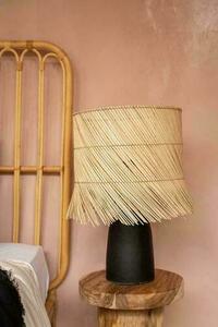 Tischleuchte - The Rattan Schwarz, E27, boho 2 Tischleuchte - The Rattan Schwarz, E27, boho small 2