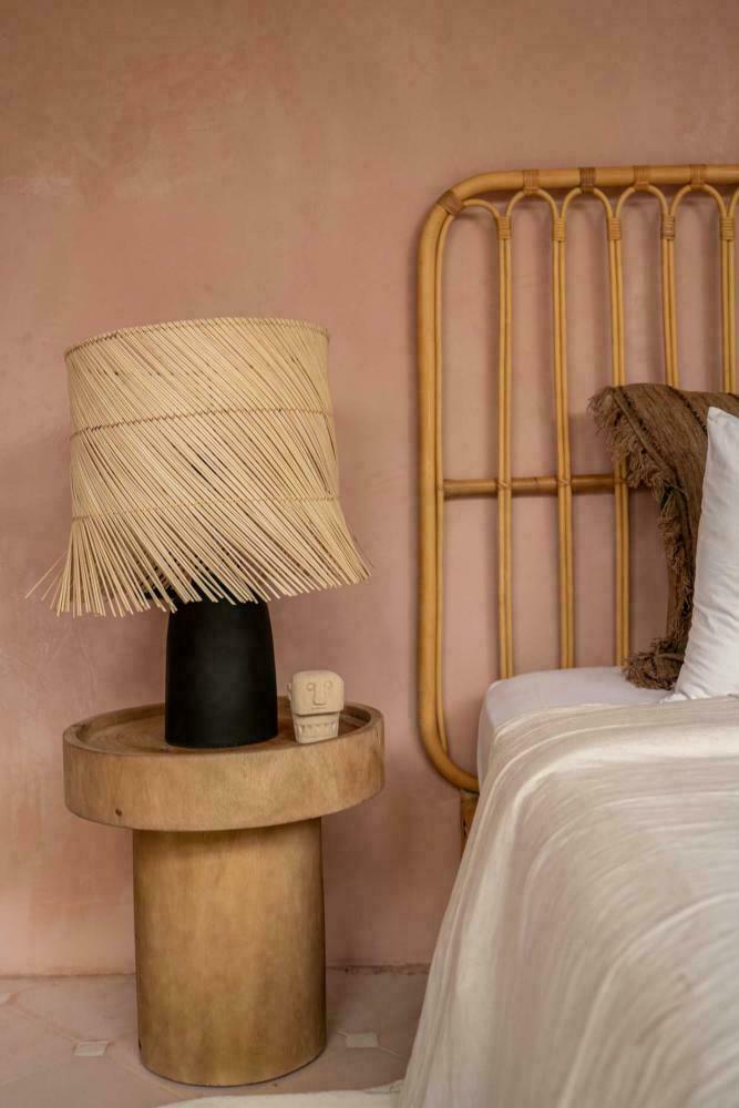 Zeige Tischleuchte - The Rattan Schwarz, E27, boho Tischleuchte - The Rattan Schwarz, E27, boho