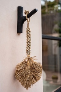 Wandhaken BAZAR BIZAR The Hook schwarz aus Teakholz JABR058B small 3