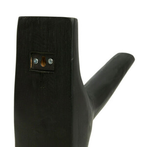 Wandhaken BAZAR BIZAR The Hook schwarz aus Teakholz JABR058B small 8