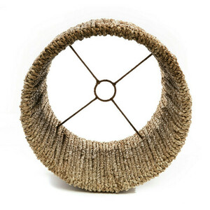 Tischlampenschirm Bazar Bizar The Chalki aus Seegras natur 30 cm small 1