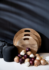 Das Teak-Wurzeltablett - Natur - L 1 Das Teak-Wurzeltablett - Natur - L small 1