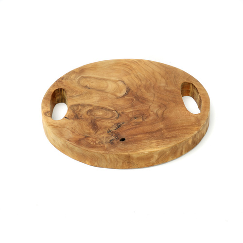 Prüfen Das Teak-Wurzeltablett - Natur - S