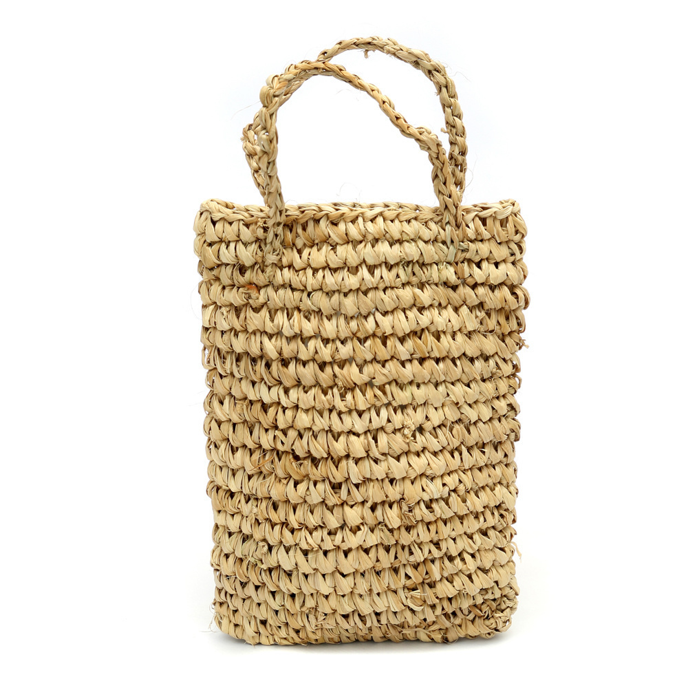 Prüfen Der Raffia-Flaschenhalter Der Raffia-Flaschenhalter
