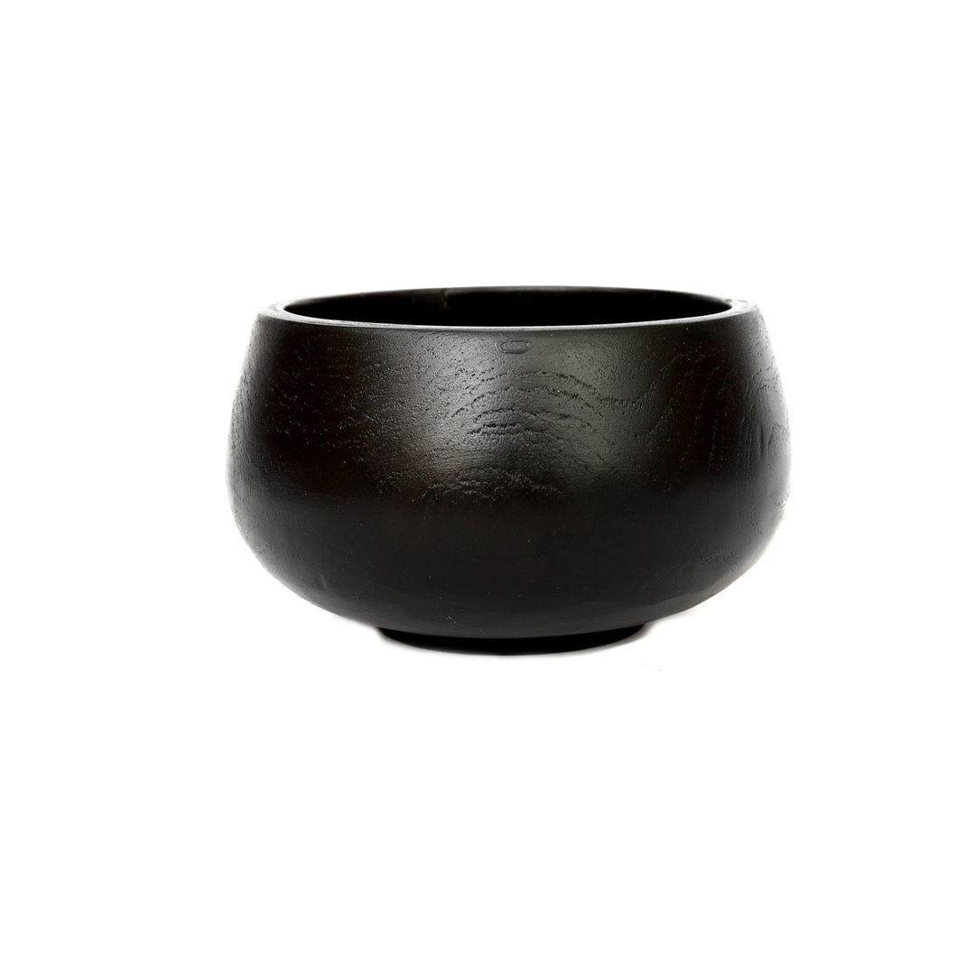 Prüfen Schale BAZAR BIZAR Bondi aus Tekholz schwarz 14 cm Schale BAZAR BIZAR Bondi aus Tekholz schwarz 14 cm