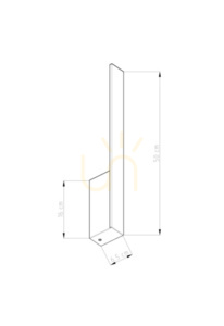 Wandleuchte LAHTI S golden 3000K Thoro small 6