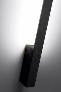 Wandleuchte SAPPO M schwarz 4000K Thoro small 4