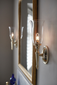 Dryden 1 Licht Wandleuchte - Messing poliert Elstead small 2