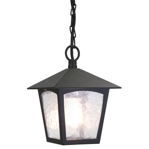 York 1 Light Porch Kettenlaterne Elstead small 0