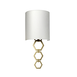 Clark Small 1 Light Wandleuchte - Aged Brass Elstead small 1
