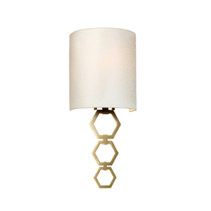 Clark Small 1 Light Wandleuchte - Aged Brass Elstead small 0