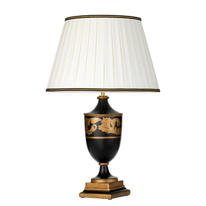 Narbonne 1 leichte Tischlampe - mit großem Empire-Schirm Elstead small 1