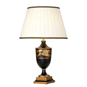 Narbonne 1 leichte Tischlampe - mit großem Empire-Schirm Elstead small 0