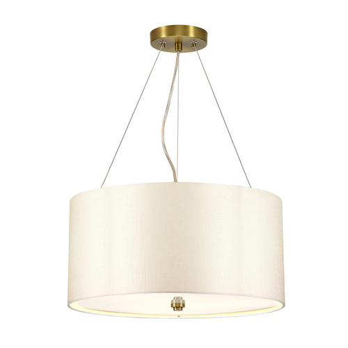 Prüfen Pearce 18" Pendelleuchte mit Aged Brass Ceiling Pan Elstead