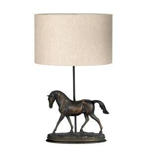 Spirit 1 leichte Tischlampe mit ovalem Schirm Elstead small 1